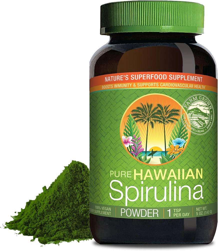 PURE HAWAIIAN SPIRULINA POWDER