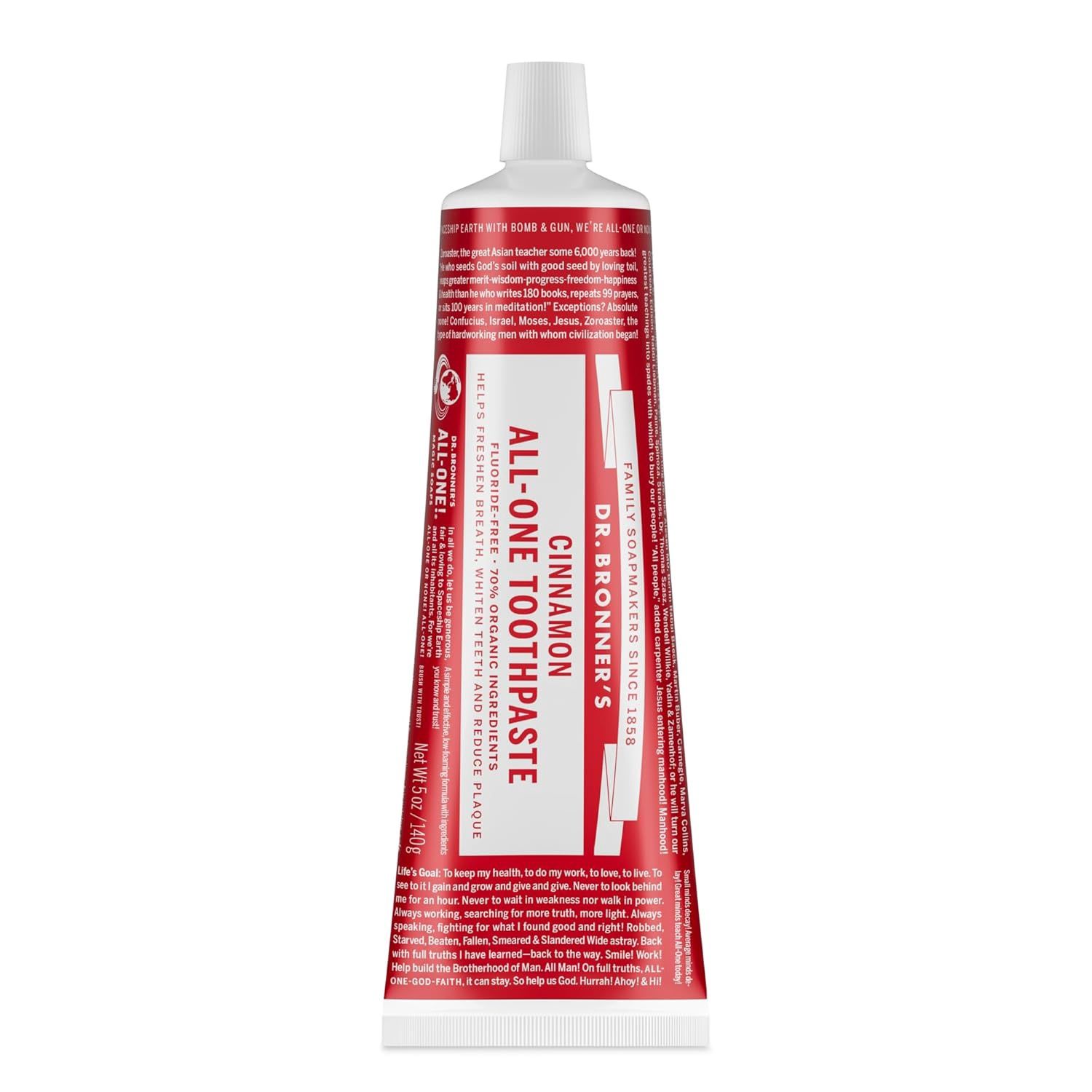 CINNAMON ALL-ONE TOOTHPASTE, Size: 5 OZ