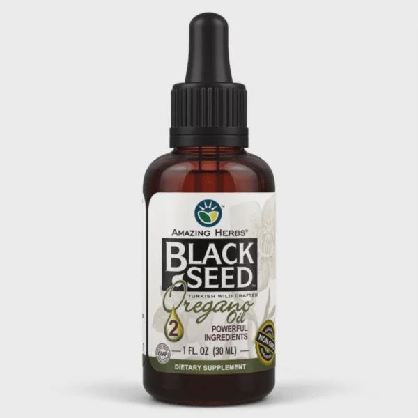 BLACK SEED &amp; OREGANOL OIL, Size: 1 FL OZ
