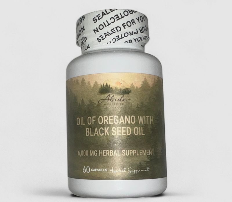 OIL OF OREGANO WITH BLACKSEED OIL SOFTGELS