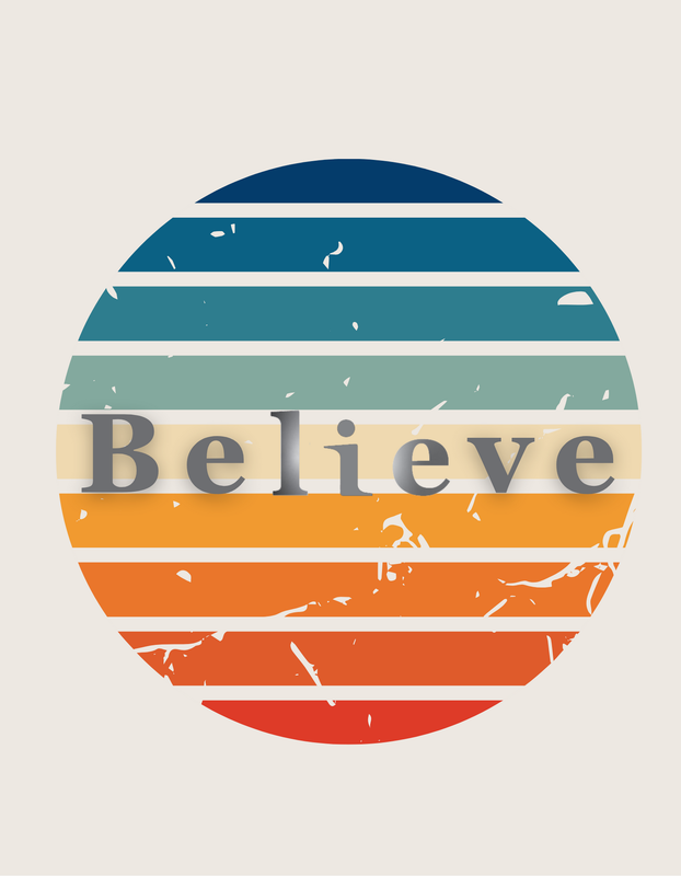 Believe - Sticker