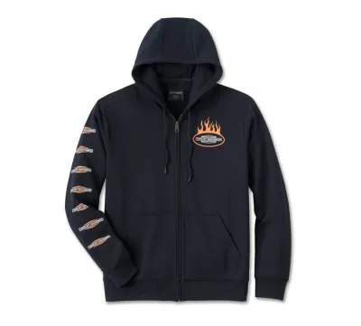 Sweat à capuche Roaring Balaclava - Harley Black