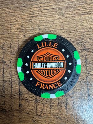 jetons de poker noir et vert