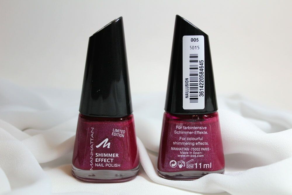 Manhattan Nail Polish Shimmer Effect