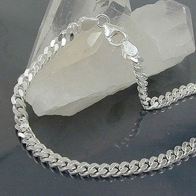 Armband 4mm Panzerkette Silber 925 19cm Armband 4mm Panzerkette Silber 925 19cm