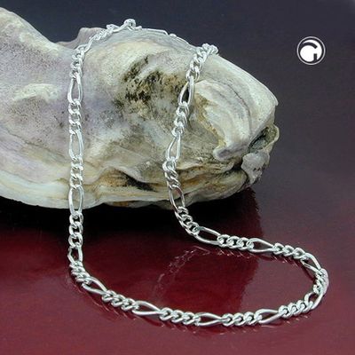 Armband 2mm Figarokette Silber 925 19cm Armband 2mm Figarokette Silber 925 19cm