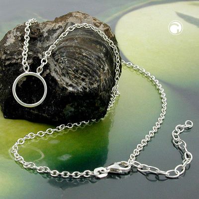 Kette 2,2mm Ankerkette für Charmeinhänger Silber 925 38cm Kette 2,2mm Ankerkette für Charmeinhänger Silber 925 38cm