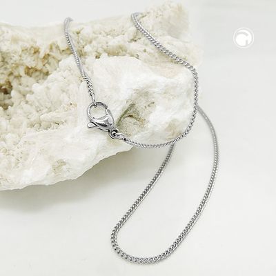 Kette 1,4mm Panzerkette Edelstahl 45cm Kette 1,4mm Panzerkette Edelstahl 45cm
