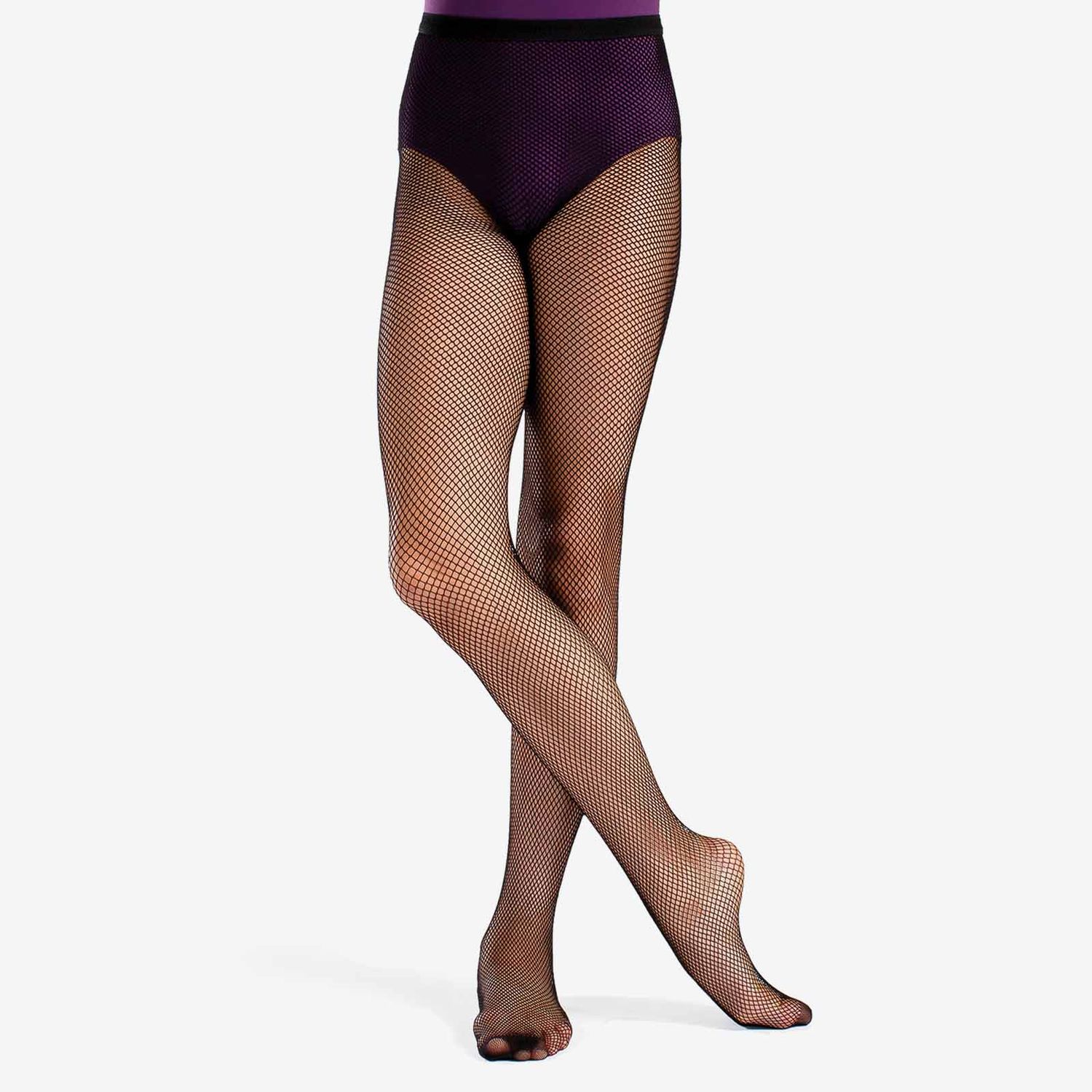 So Danca Child Fishnet Tights, COLOR: Black