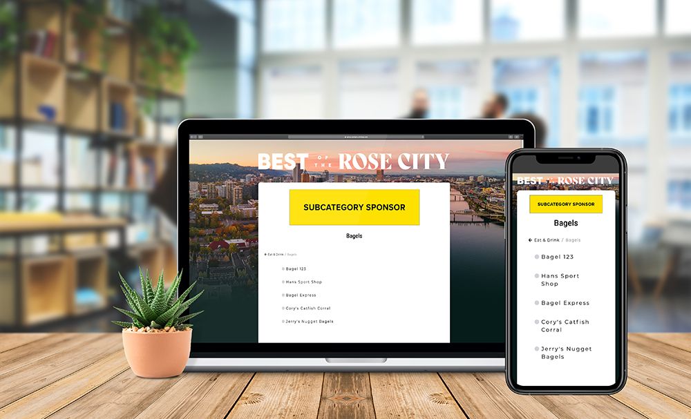 Subcategory Sponsorship