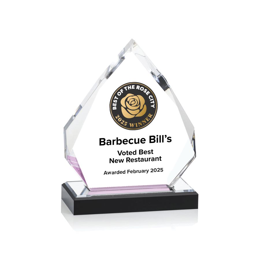 Acrylic Winner's Award - Diamond
