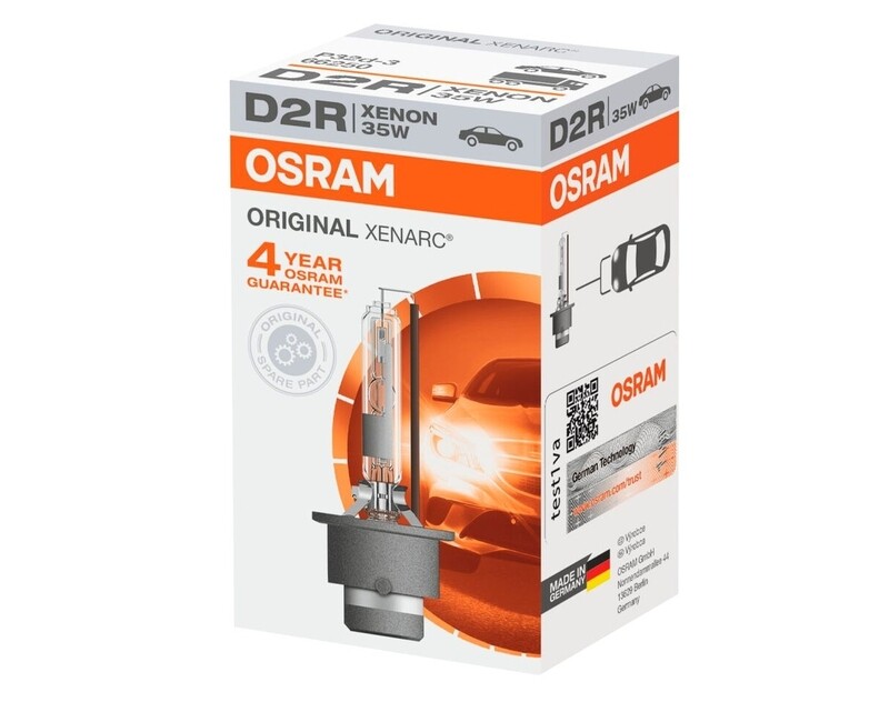 OSRAM Autolampe D2R Xenarc, 66250, Karton