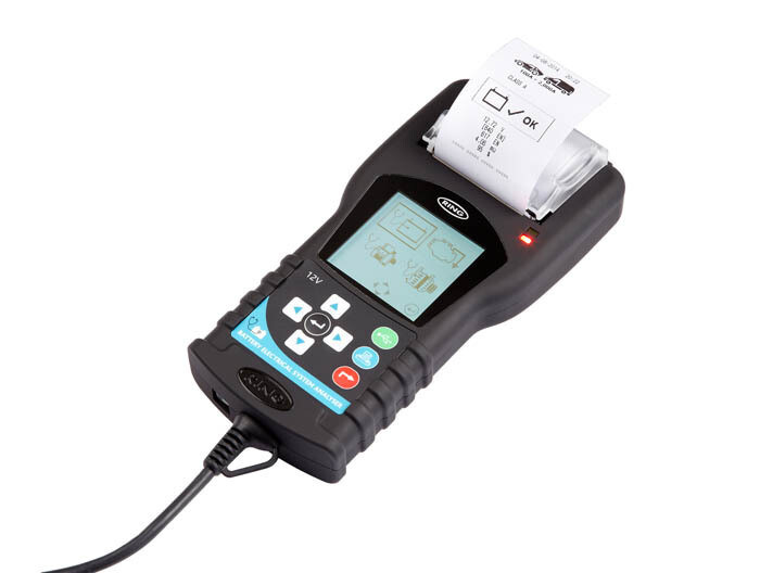 RING Batterie Tester 12V / 24 V mit Drucker RBAG750