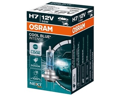 OSRAM Autolampe H7 Cool Blue Intense, 12 V