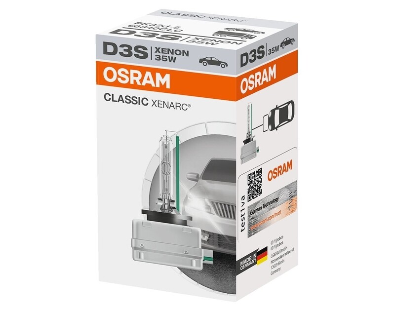 OSRAM Autolampe D3S Xenarc Classic