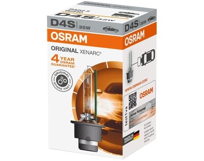 OSRAM Autolampe D4S Xenarc, Bi-Xenon Original, 66440, 42 V 35 W, Blister