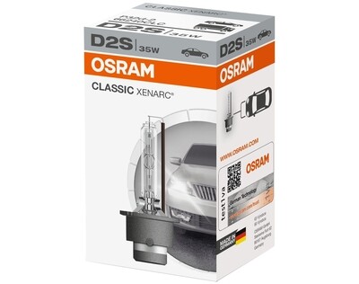 OSRAM Autolampe D2S Xenarc Classic, 66240CLC, 85 V 35 W