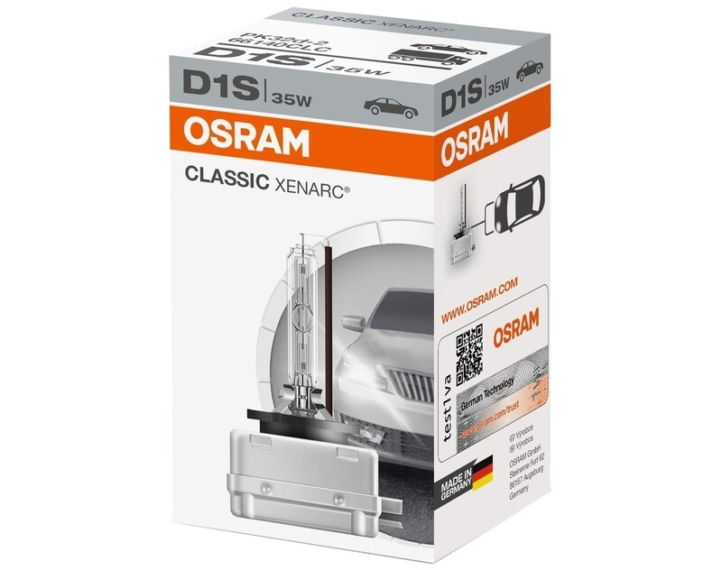 OSRAM Autolampe D1S Xenarc Classic 85V 35 W
