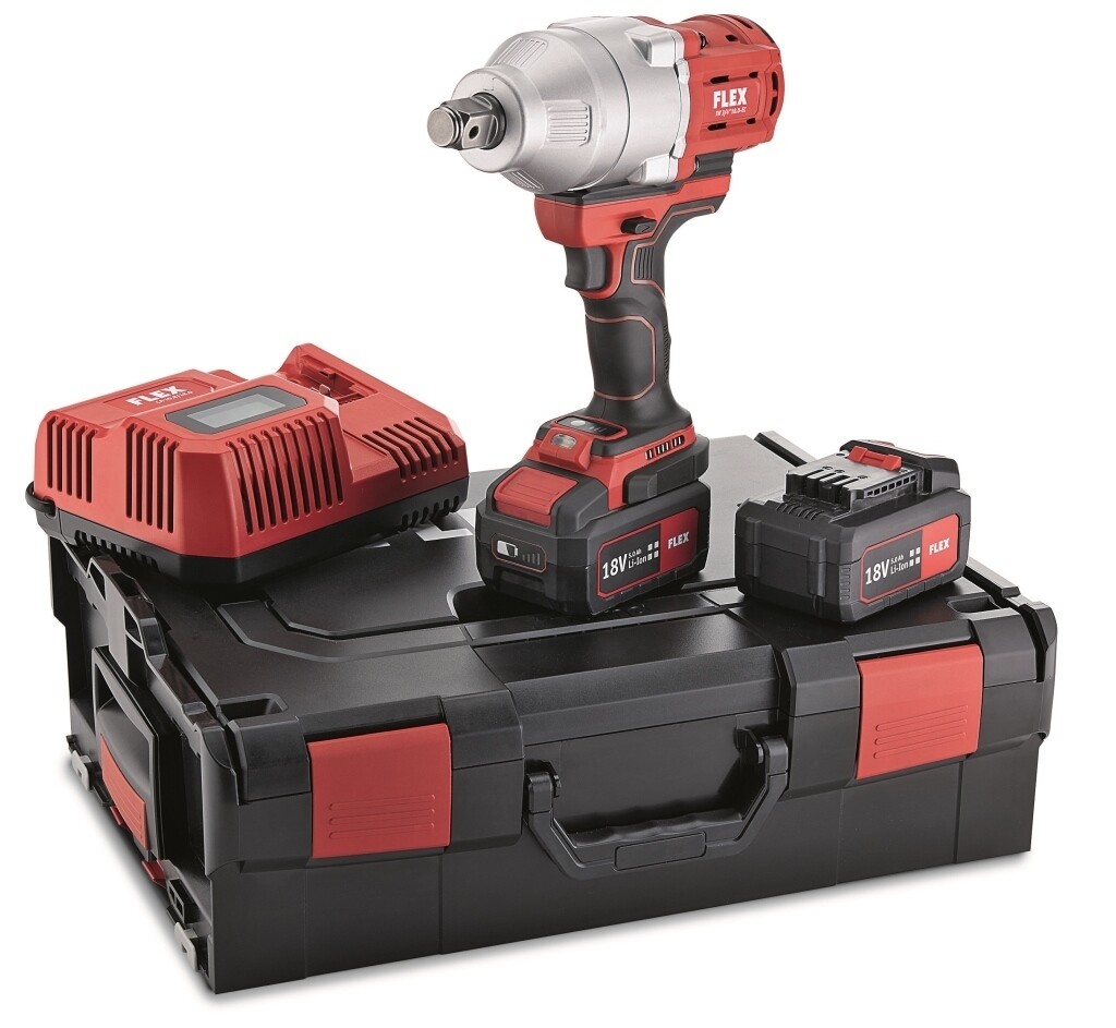 Schlagschrauber SET - IW 3/4" 18.0-EC/5.0 / 492-647