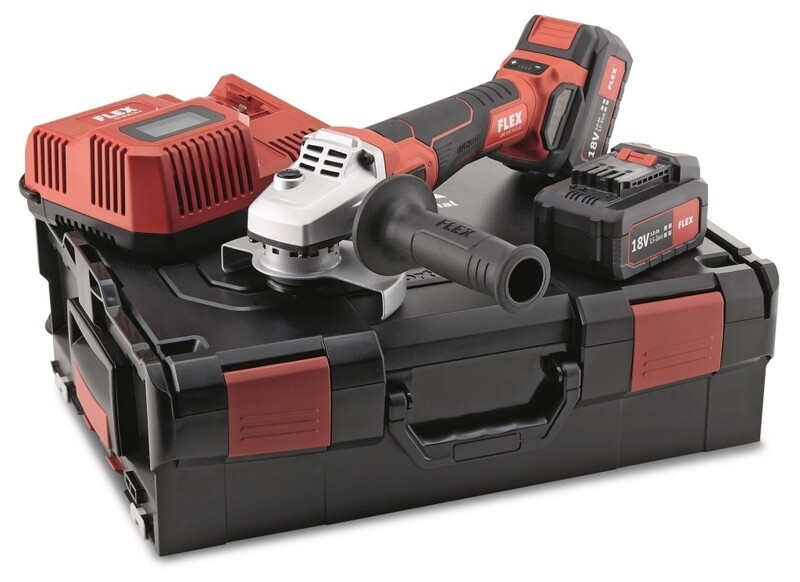Winkelschleifer SET - LBE 125 18.0-EC 5.0 / 499-323 Winkelschleifer SET - LBE 125 18.0-EC 5.0 / 499-323