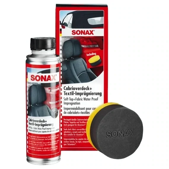 SONAX CABRIOVERDECK UND TEXTILIMPRÄGNIERUNG