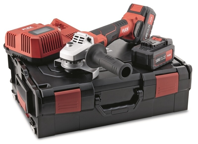 Winkelschleifer SET - LB 125 18.0-EC/5.0 / 499-331 Winkelschleifer SET - LB 125 18.0-EC/5.0 / 499-331