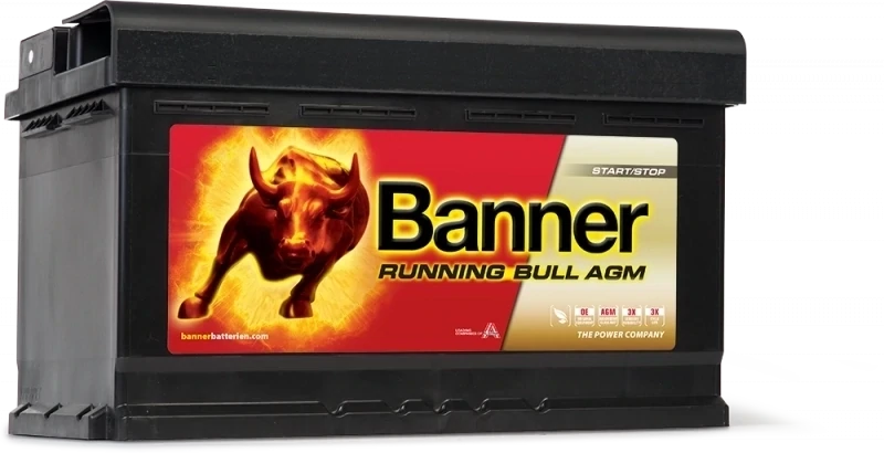 Autobatterie Banner - AGM 80AH / 800A