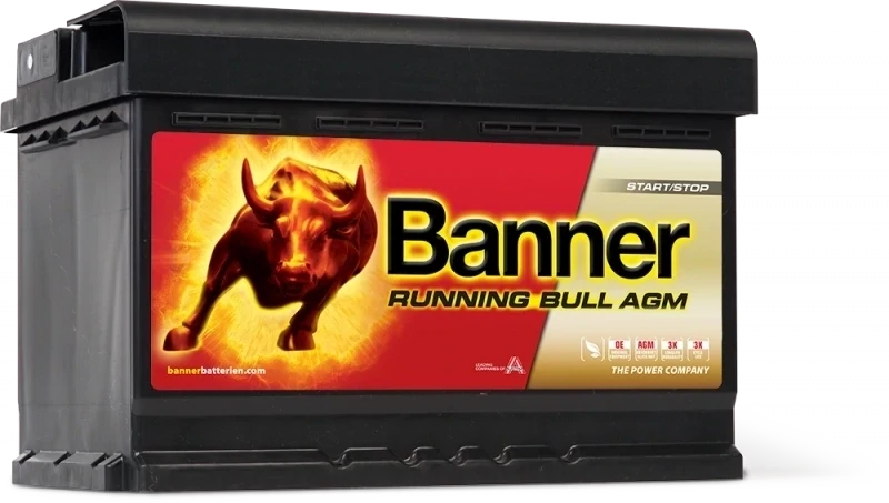 Autobatterie Banner -  AGM  70AH / 720A