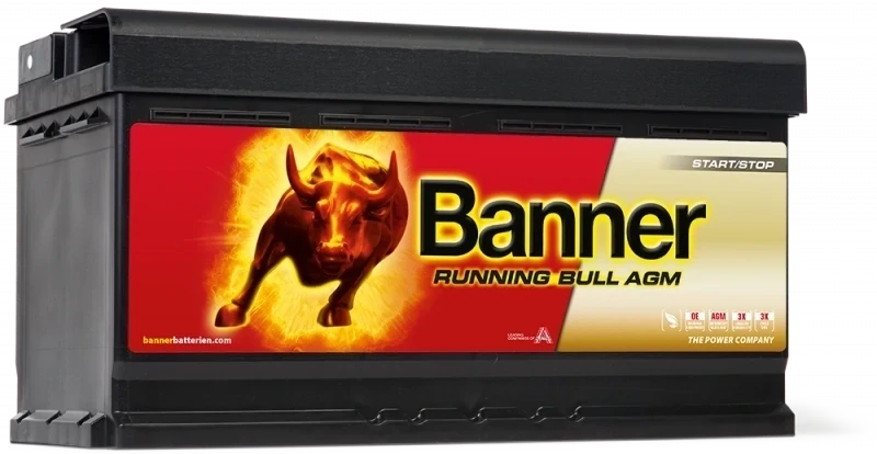 Autobatterie Banner - AGM 92AH / 850A