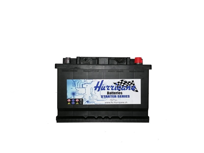 Autobatterie - Hurricane EG11 12V 74 Ah entspricht Varta E11