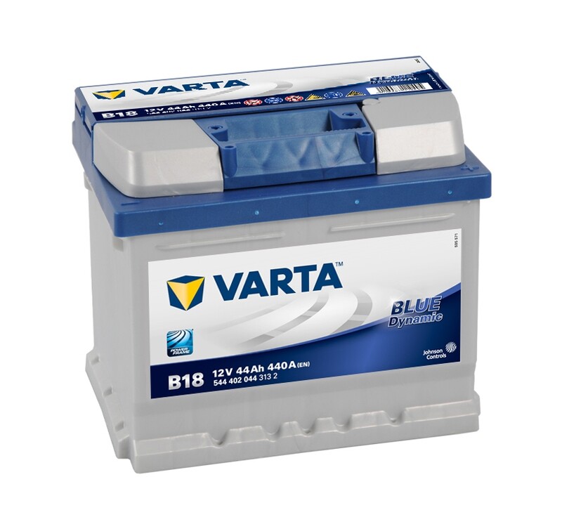 Autobatterie - Varta Blue Dynamic B18 12V 44 Ah