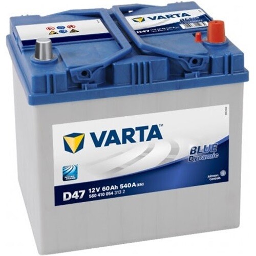 Autobatterie - Varta Blue Dynamic D47 12V 60 Ah