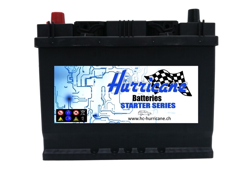 Autobatterie - Hurricane EG24 12V 70 Ah entspricht Varta Blue Dynamic E24