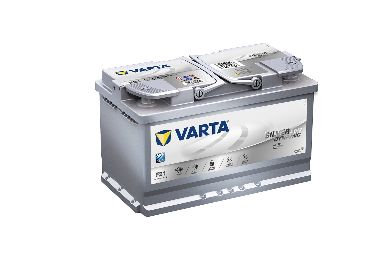 Autobatterie - Varta Silver Dynamic AGM F21 12V 80 Ah