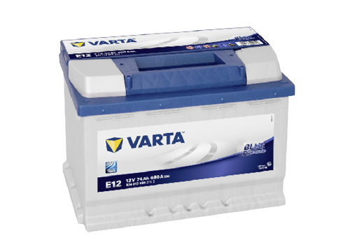 Autobatterie - Varta Blue Dynamic E12 12 V 74 Ah 680 A