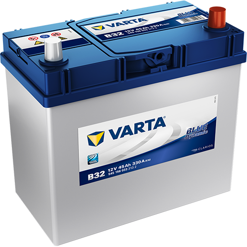 Autobatterie - Varta Blue Dynamic B32 12V 45 Ah