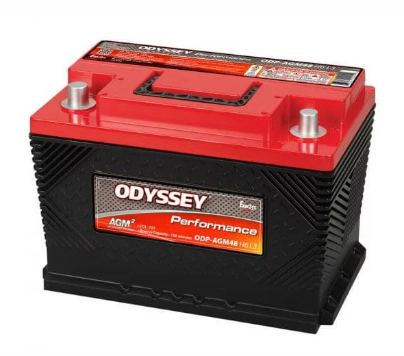 Autobatterie - Odyssey ODP-AGM48 H6 / L3  12V 69 Ah 720 A