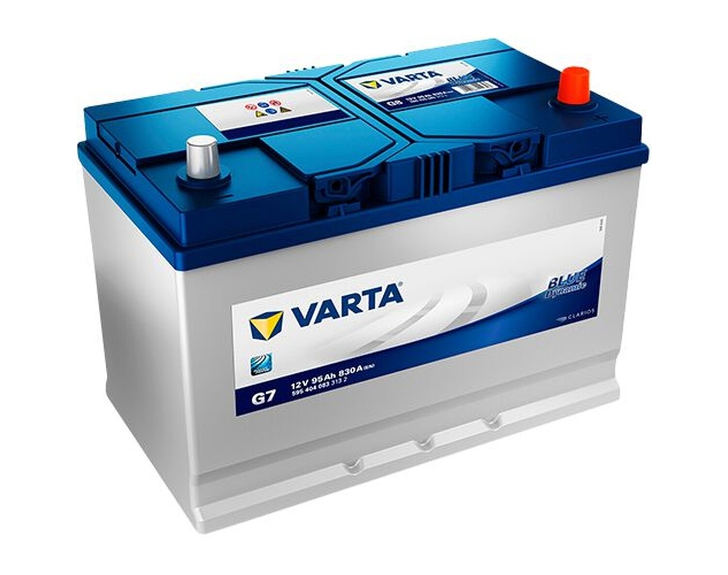 Autobatterie - Varta Blue Dynamic G7 12V 95 Ah
