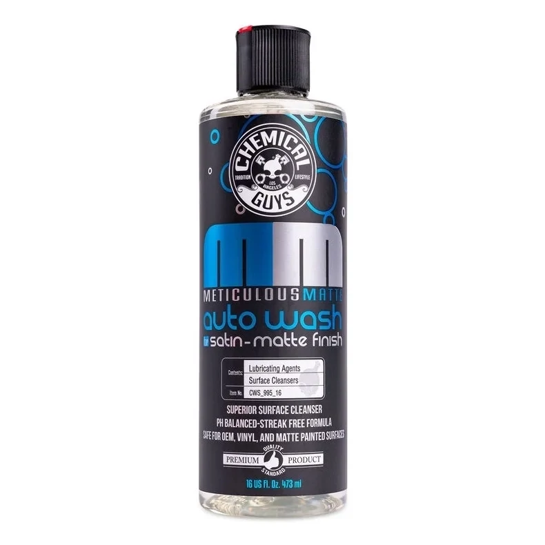 CHEMICAL GUYS METICULOUS MATTE AUTO WASH - SHAMPOO