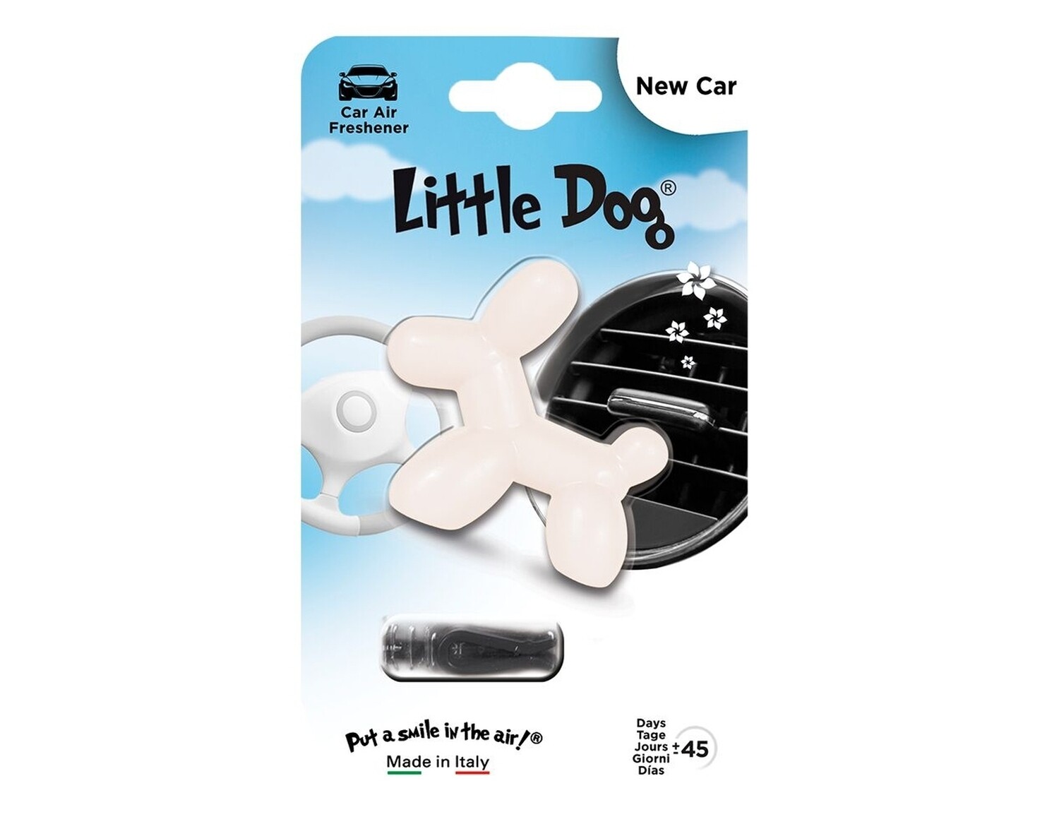 Dufterfrischer - Little Dog New Car, weiss