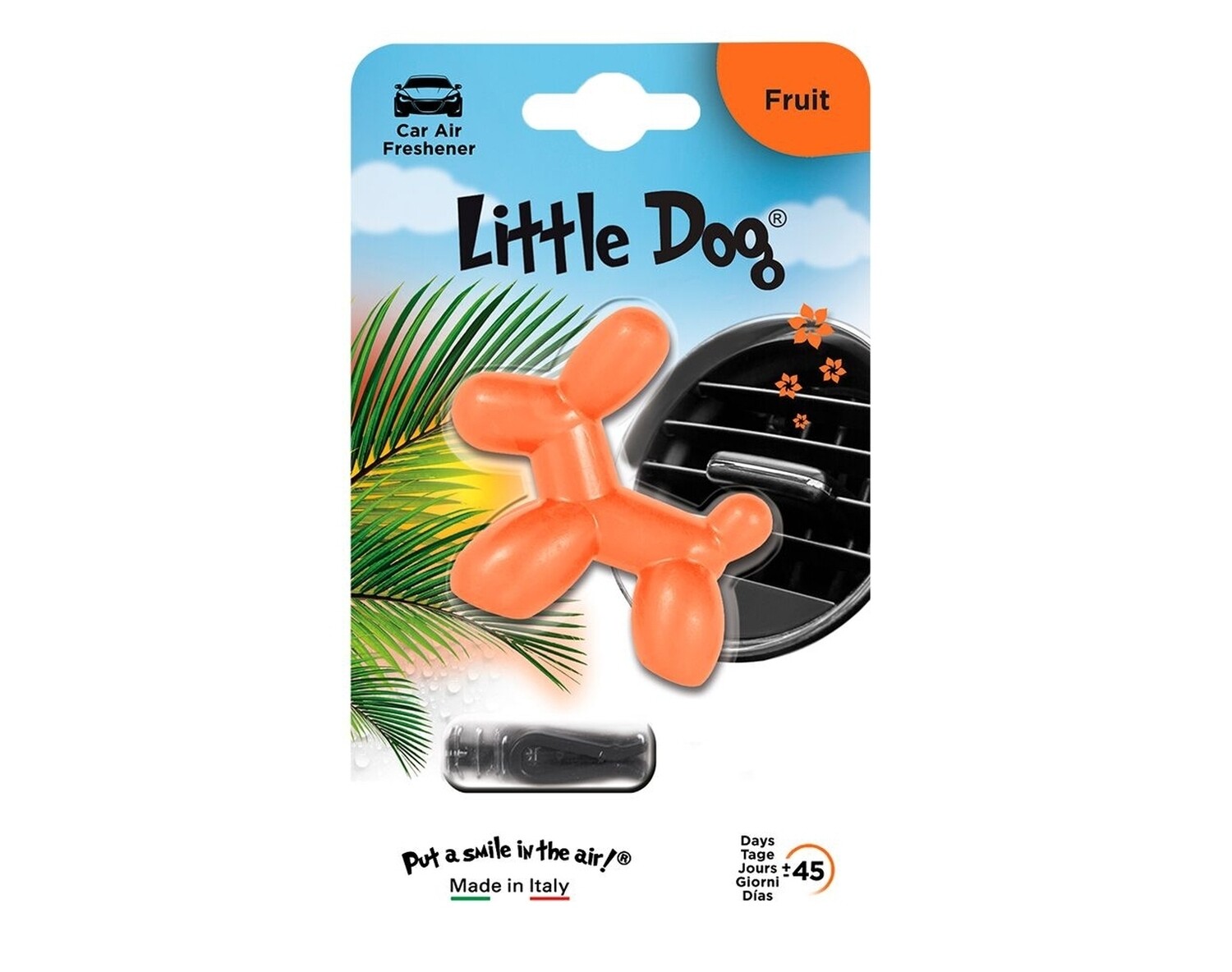 Dufterfrischer - Little Dog Fruit, orange