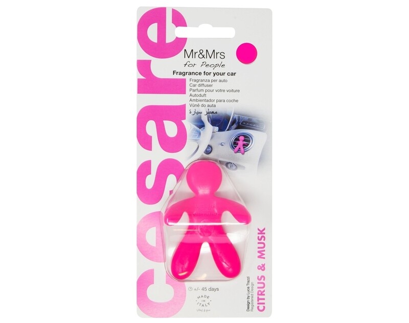 Dufterfrischer - Mr&Mrs Cesare Citrus Musk, pink
