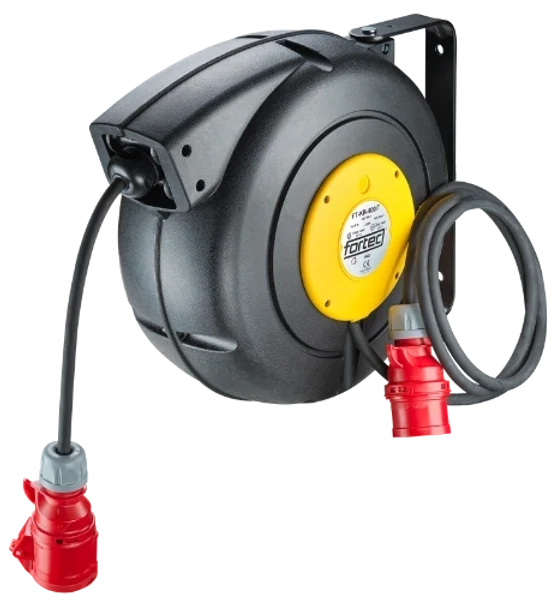 FORTEC RÜCKZUGSKABELROLLE 400 VOLT, 17 M