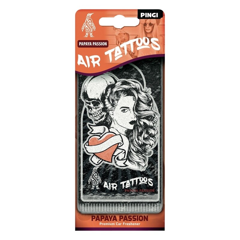 Dufterfrischer - PINGI AIR TATTOOS, PAPAYA PASSION