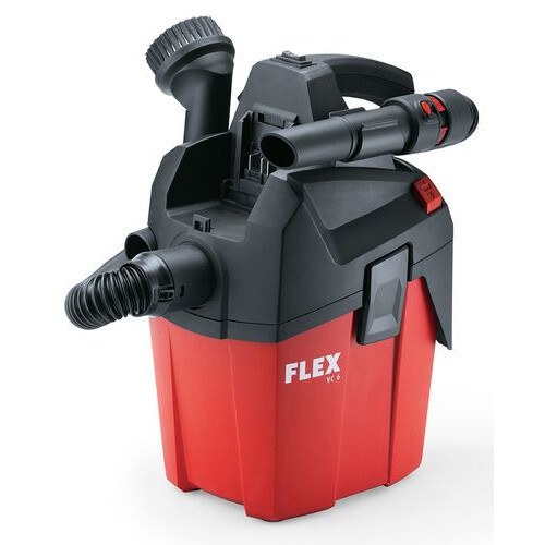 FLEX VC 6 L MC 18.0 KOMPAKT AKKU SAUGER MIT MANUELLER FILTERABREINIGUNG