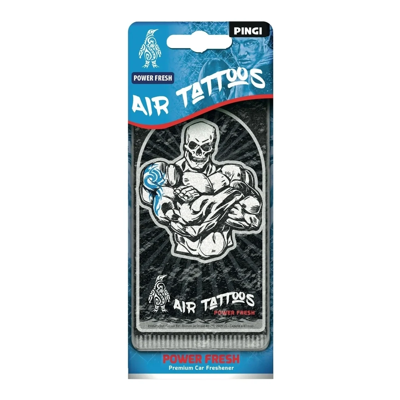 Dufterfrischer - PINGI AIR TATTOOS, POWER FRESH