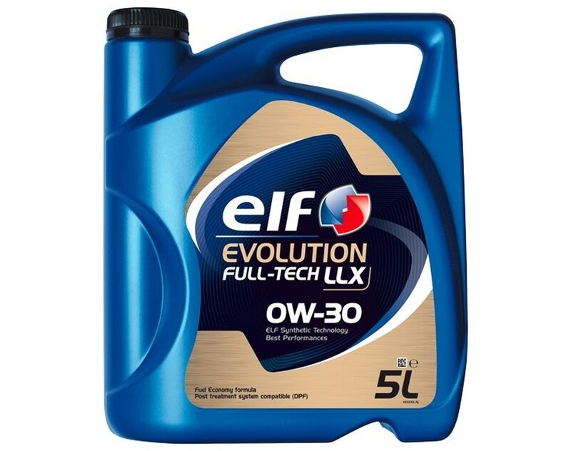 ELF Evolution Full-Tech LLX 0W/30,   5 Liter