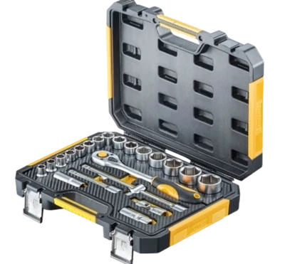FORTEC STECKSCHLÜSSELSATZ 1/2", 22-TLG.