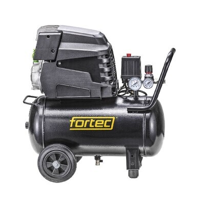 Fortec Druckluft-Kompressor 230V, Tank 24L, 230lt/min