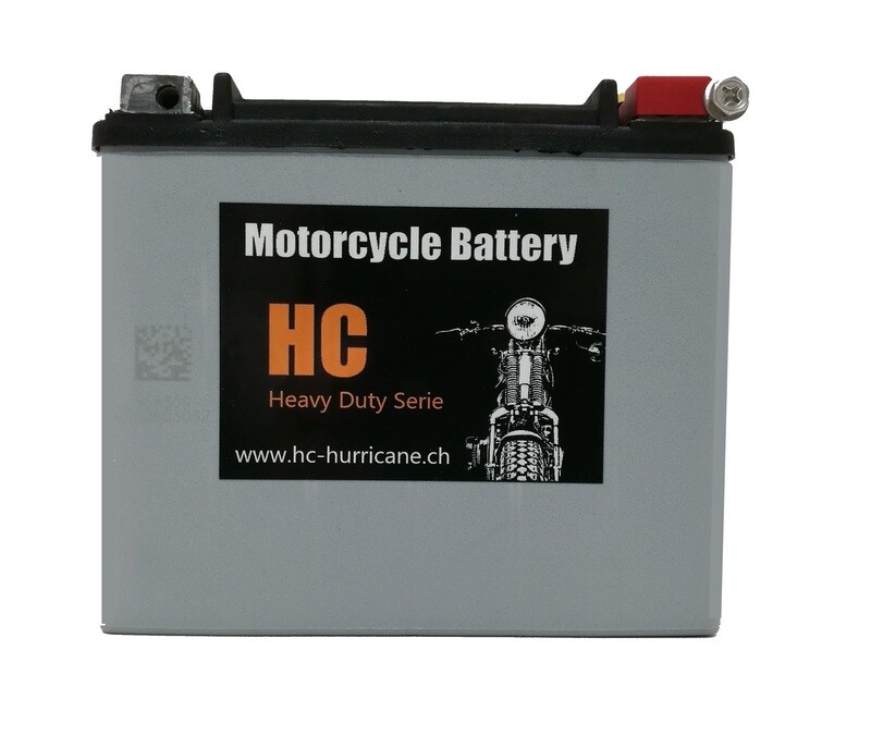 HC1 Motorradbatterie passend für Harley Davidson als Ersatz für 65989-97A und 65989-97C
